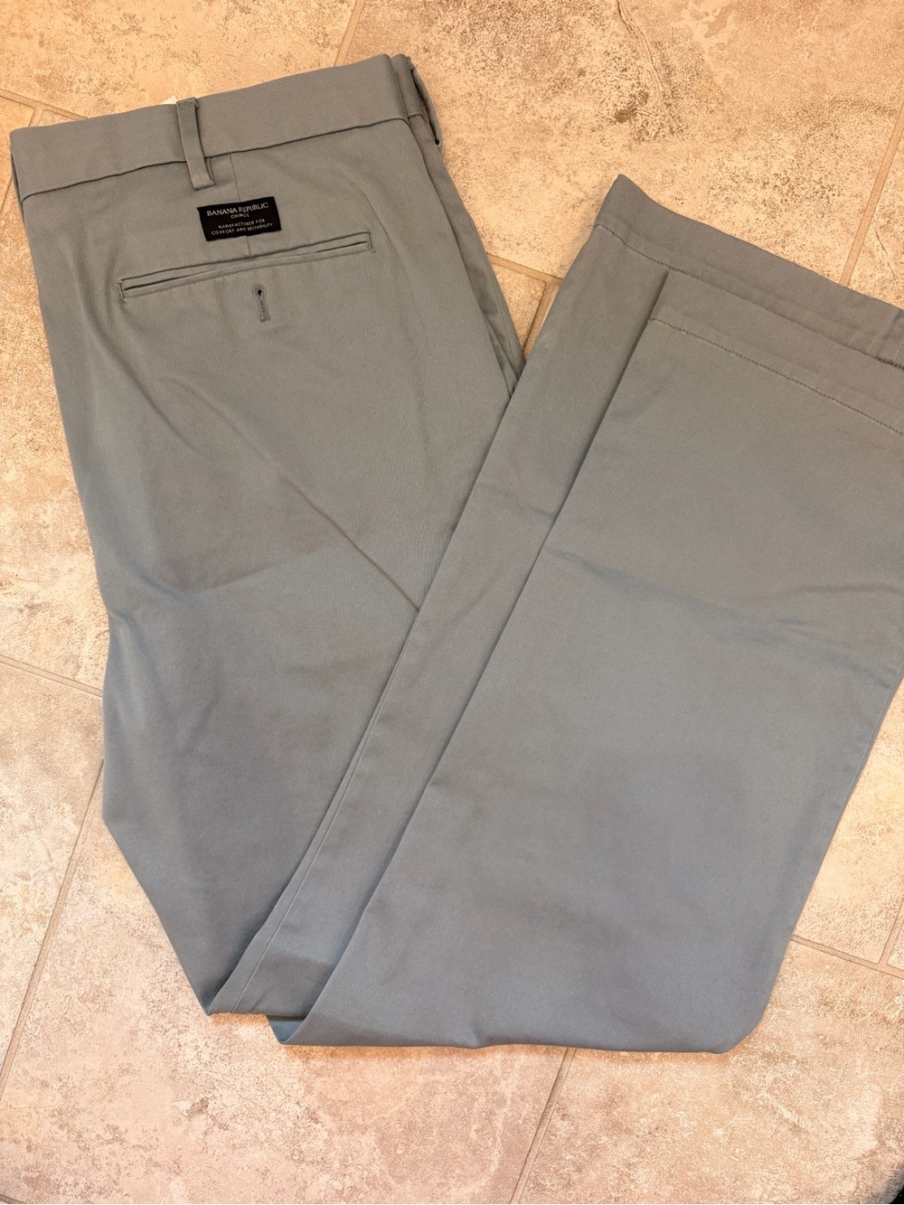 Banana Republic Men's Dress Pants in Light Gray